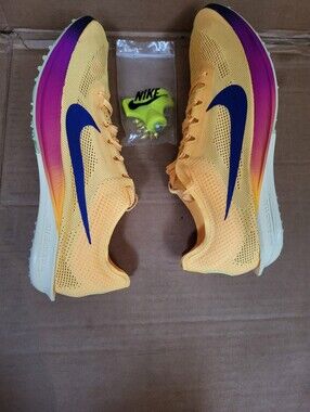 Nike Dragonfly 2 Citron Pulse Indigo Track Spikes/Cleats Men Siz 13 NEW